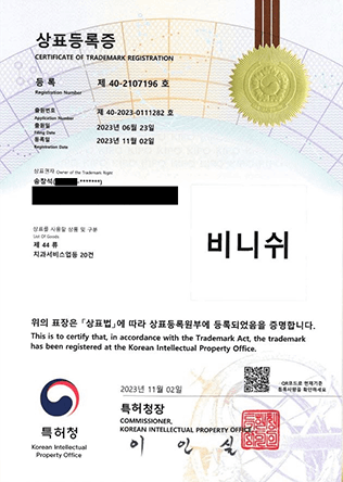 특허받은 VIEW비니쉬